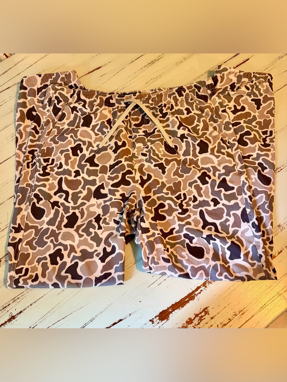 Local Boy Outfitters Men's Light Weight Camo Joggers